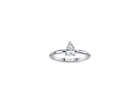 LUXURY COLLECTİON 0,46ct Damla Yüzük