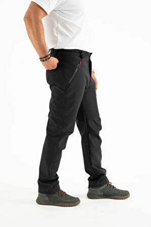 Kışlık Içi Polarlı Su Ve Rüzgar Geçirmez Softshell Pantolon Prs-1779