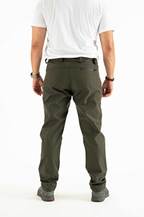 Kışlık Içi Polarlı Su Ve Rüzgar Geçirmez Softshell Pantolon Prs-1779