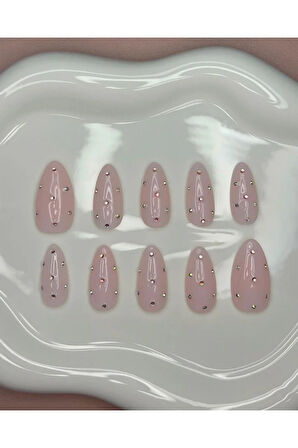 12'li Hazır Takma Tırnak (Yanında Bant Yapıştırıcı ile Birlikte)