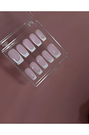 12'li Hazır Takma Tırnak (Yanında Bant Yapıştırıcı ile Birlikte)