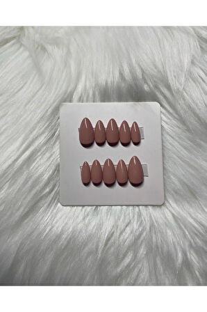 12'li Hazır Takma Tırnak (Yanında Bant Yapıştırıcı ile Birlikte)