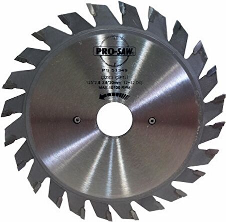 ProSaw PS51349 125mm Çizici - Çiftli Testere