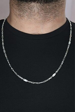 Gemici  Zincir 925 Ayar Gümüş 4 MM