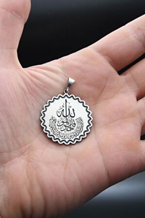 İhlas Suresi 925 Ayar Gümüş Kolye Zincir 