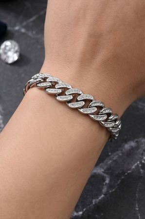 Paslanmaz Çelik Gurmet Model Bileklik 10Mm 902948