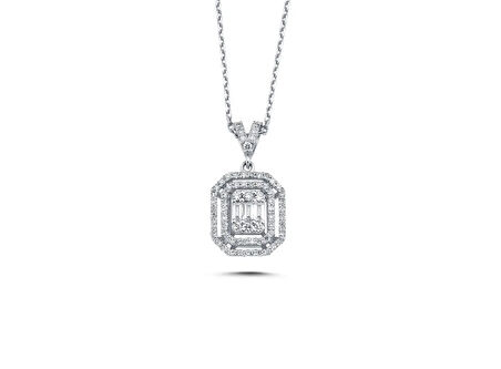 LUXURY COLLECTİON 2,22ct Pırlanta Baget Set