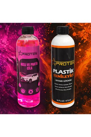 ULTRA HIZLI PRATİK CİLA VE PLASTİK YENİLEYİCİ
