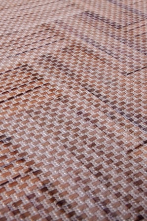 Decoser Hasır 8051 Kahve Halı Kilim Kaymaz Taban Salon Mutfak Kesme Yolluk