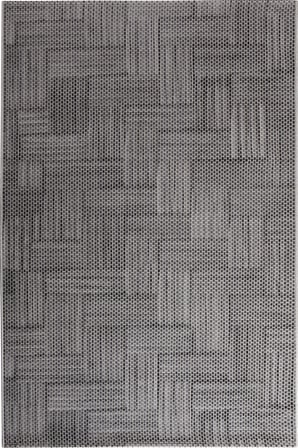 Decoser Hasır 8053 Antrasit Halı Kilim Kaymaz Taban Salon Mutfak Kesme Yolluk