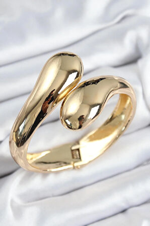 Pirinç Sarmal Model Gold Renk Kadın Kelepçe * PRT3500EB07697