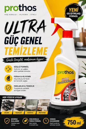 Prothos ULTRA GÜÇ GENEL TEMİZLEME 500 ML