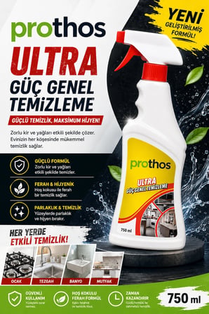 Prothos ULTRA GÜÇ GENEL TEMİZLEME 500 ML