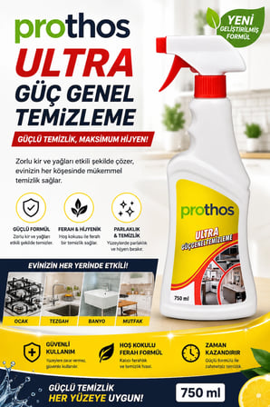 Prothos ULTRA GÜÇ GENEL TEMİZLEME 500 ML
