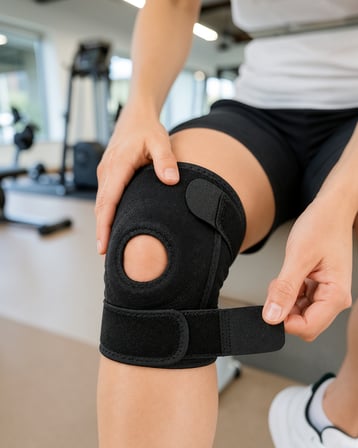 Açık Patella Dizliği Ayarlanabilir Cırtlı PRTKSPATELLADİZLİK-2