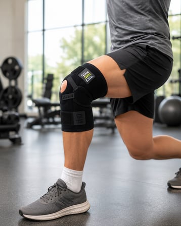 Açık Patella Ligamentli Ayarlanabilir Bantlı Dizlik PRTLİGAMENTDİZLİK-1