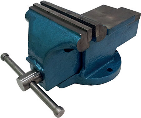 Partner PT21143 100mm Sabit Tablalı Mengene