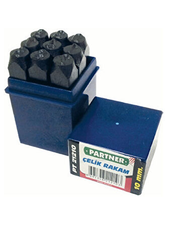 Partner PT21205 9 Parça Çelik Rakam 5mm