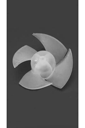 Saç Kurutma Makinesi Pervanesi 4 Kanat Uyumlu