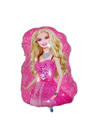 Barbie Balon Set 6 Yaş Barbie Konsept Doğum Günü Parti Balon Set Barbie Tema Doğum Günü