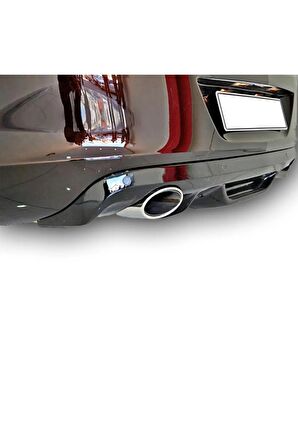 Opel Astra J Sedan 2013 Sonrası Arka Tampon Eki - Difüzör (plastik)