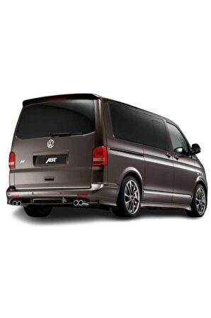 Volkwagen Transporter 2003-2016 Uyumlu Arka Tampon Eki Plastik