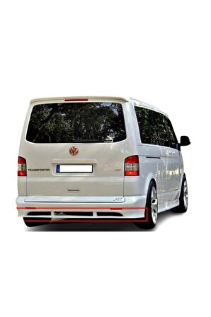 Volkwagen Transporter 2003-2016 Uyumlu Arka Tampon Eki Plastik