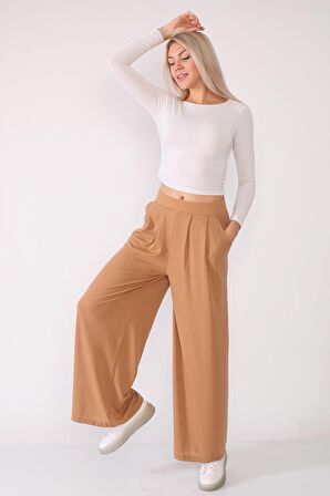 Kadın Bol Kesim Kaşkorse Pantolon