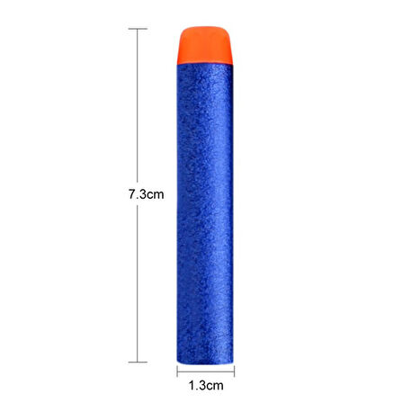 Nerf Mermi Premium Yumuşak Sünger Mermi 400 Adet