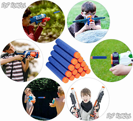 Nerf Sünger Mermi 1000 Adet Premium Yumuşak Yedek Mermi