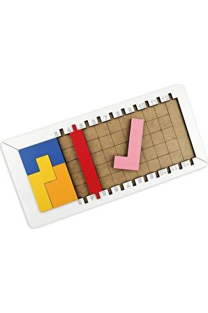 Ahşap Puzzle Zeka Bulmaca Tetris Oyunu Eğitici Oyuncak