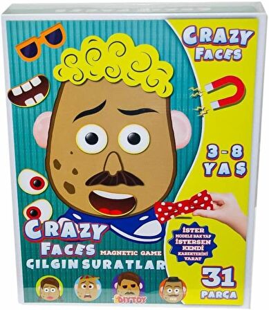 Diytoy Crazy Faces Patates Kafa