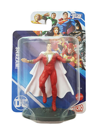 Mattel Micro Collection DC Justice League Karakter Lisanslı Figür Oyuncak Shazam