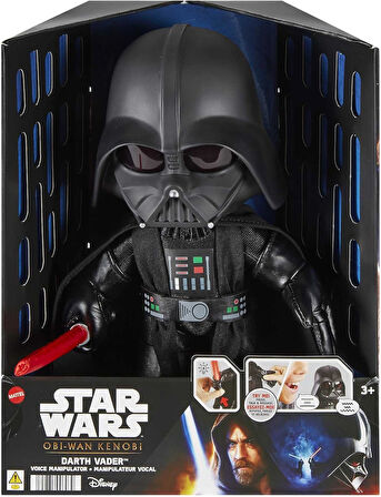 Star Wars Darth Vader Obi-Wan Kenobi Sesli Efektli Peluş Premium Oyuncak