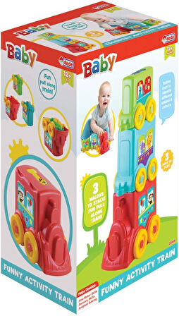 Dede Baby Tren Kule Aktivite Treni Eğitici Oyuncak