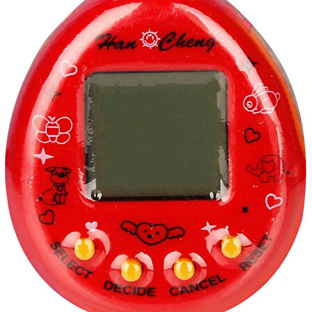 Sanal Bebek Sevimli Nostalji Oyuncak Kartela Kırmızı