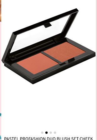 Pastel Profashıon Duo Blush Set Cheek To Cheek 20 Warm Honey