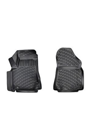 Peugeot Partner Tepe PANELVAN (2 Parça) 2011 Araca Özel Tasarım 3D Havuzlu Paspas