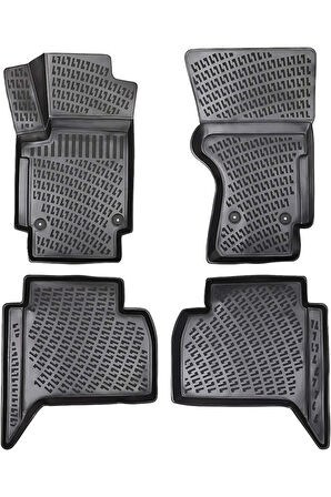 Volkswagen Amarok 2021 Araca Özel Tasarım 3D Havuzlu Paspas