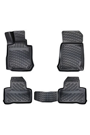 Mercedes GLC SUV 2020 Araca Özel Tasarım 3D Havuzlu Paspas