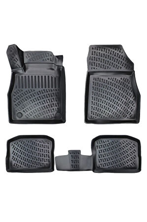 Nissan Micra 2022 Araca Özel Tasarım 3D Havuzlu Paspas