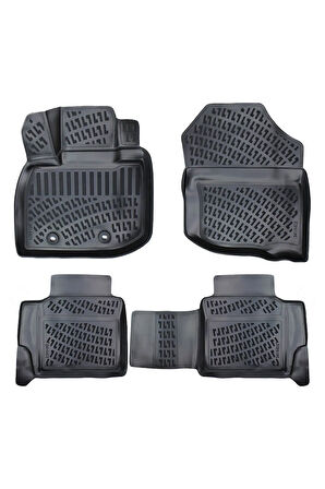 Honda City 2010 Araca Özel Tasarım 3D Havuzlu Paspas