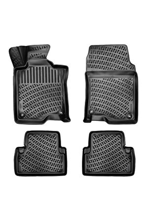 Honda Accord 2015 Araca Özel Tasarım 3D Havuzlu Paspas