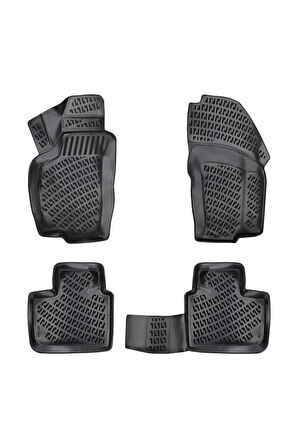 Fiat Marea 2001 Araca Özel Tasarım 3D Havuzlu Paspas