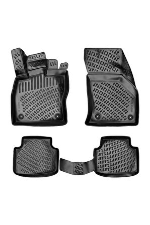 Volkswagen Passat B8 2017 Araca Özel Tasarım 3D Havuzlu Paspas