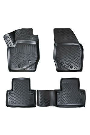 Volvo XC-90 2010 Araca Özel Tasarım 3D Havuzlu Paspas