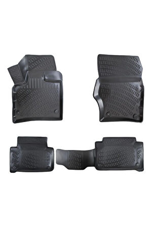 Audi Q7 2008 Araca Özel Tasarım 3D Havuzlu Paspas