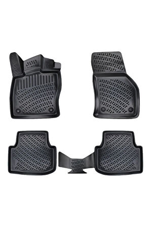 Seat Leon Manuel Vites 2021 Araca Özel Tasarım 3D Havuzlu Paspas