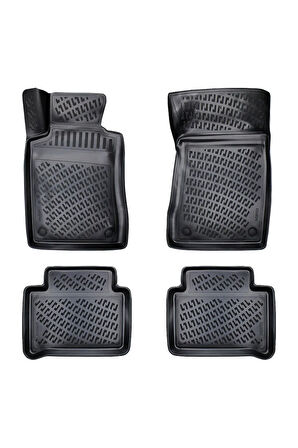 Mercedes CLS C219 2007 Araca Özel Tasarım 3D Havuzlu Paspas