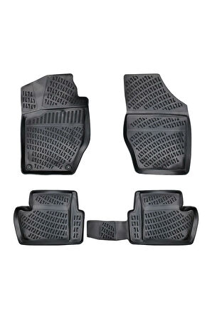 DS 4 Crossback 2015 Araca Özel Tasarım 3D Havuzlu Paspas